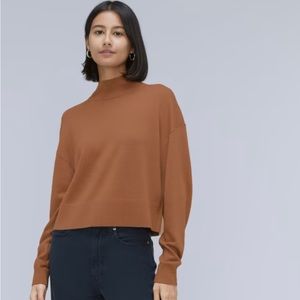 Everlane Women's Brown Turtleneck Sweater
